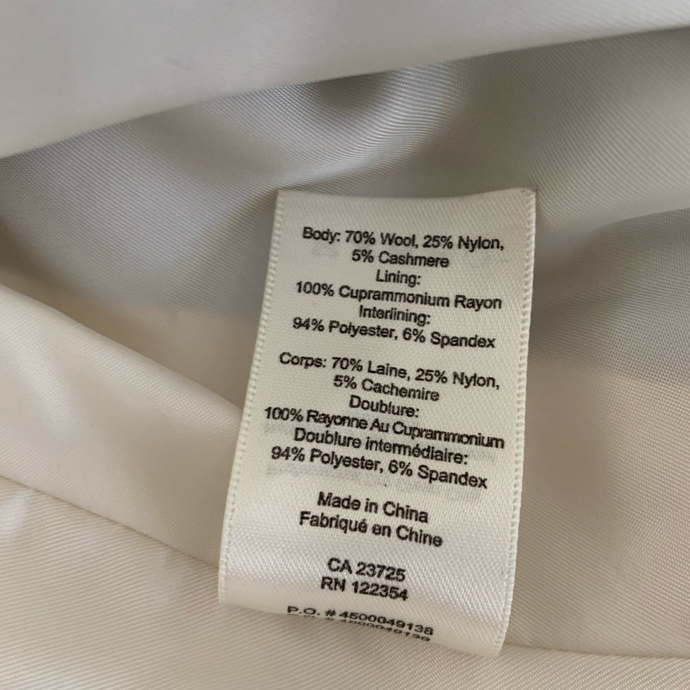 -SOLD- Wilfred Aubertin wool-cashmere coat - Picture 9 of 9